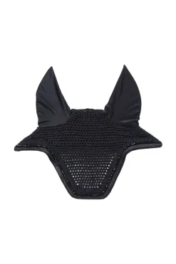 Outlet kentucky Horsewear Wellington ørehette med glitter Black