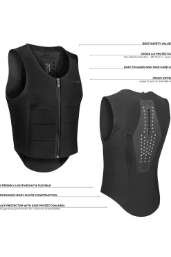 Hot komperdell Ballistic Flex Fit Regular ryggbeskytter BlackGraphite