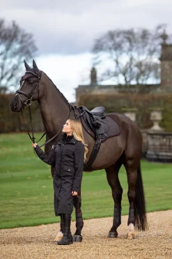 Online lemieux Amelie Waterproof Lightweight Riding Coat Black
