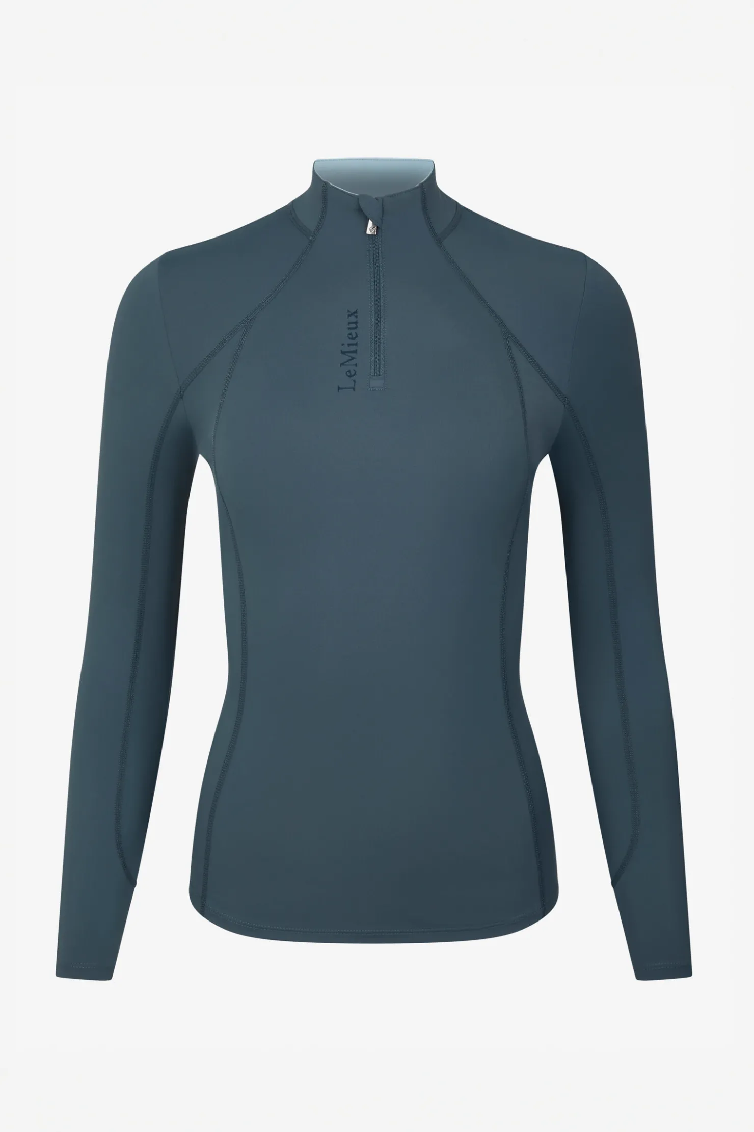 Clearance lemieux Base Layer med glidelås Petrol