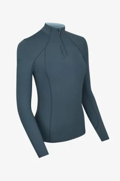 Clearance lemieux Base Layer med glidelås Petrol