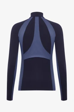 Hot lemieux Carly Zip Through Shirt Navy