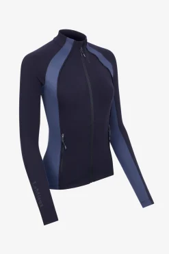 Hot lemieux Carly Zip Through Shirt Navy