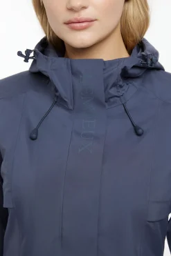 lemieux Dame Lang Regnjakke Grace DuskBlue