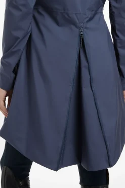 lemieux Dame Lang Regnjakke Grace DuskBlue