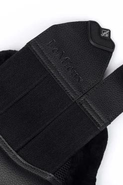 Clearance lemieux Mesh Belegg med fleecekant Black/Black