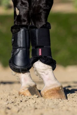 Clearance lemieux Mesh Belegg med fleecekant Black/Black