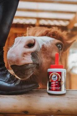 Sale leovet lærolje Beige/Red