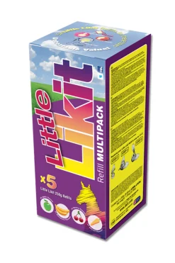 Sale likit 250 gram, multipakning, banan, gulrot, kirsebær, 2x eple Ikkespesifisert