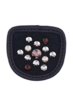 Outlet magictack Magic Tack Burgundy Bell dekorasjon til ridehansker Blue