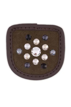 New magictack Magic Tack Crystal Showstar dekorasjon til ridehansker Brown