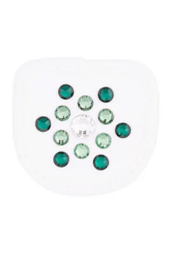 New magictack Magic Tack Glossy Green by Nina Kaupp dekorasjon til ridehansker WH/AB