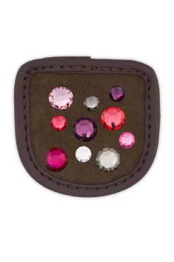 magictack Magic Tack Rainbow Pink dekorasjon til ridehansker Brown