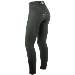 Discount minkhorse Mink Horse Equestrian Ice thermo jodhpur ridebukser Black