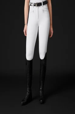 New mountainhorse Mountain Horse Diana dame heforsterkede ridebukser WH/AB