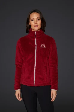 Online mountainhorse Mountain Horse Fuzzy Fleece Jacket Red
