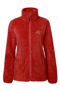 Online mountainhorse Mountain Horse Fuzzy Fleece Jacket Red