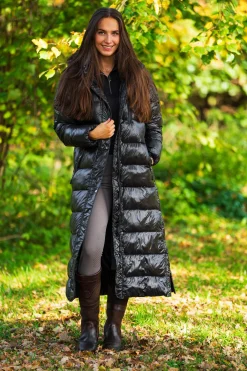 Online mountainhorse Mountain Horse Irma lang kåpe for kvinner Black