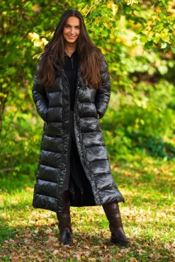 Online mountainhorse Mountain Horse Irma lang kåpe for kvinner Black