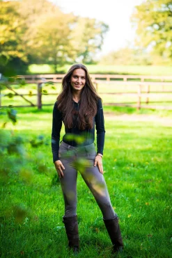 Clearance mountainhorse Mountain Horse Isolde Tech Top Black