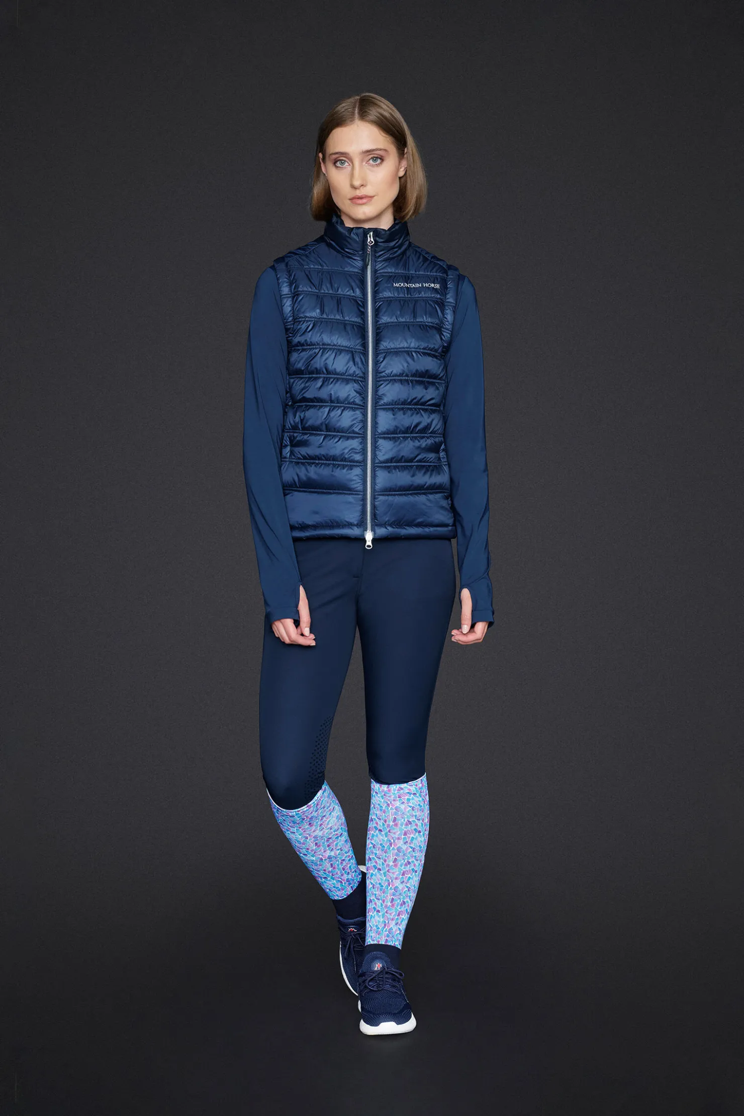 Best mountainhorse Mountain Horse Star unisex vest DB/AB