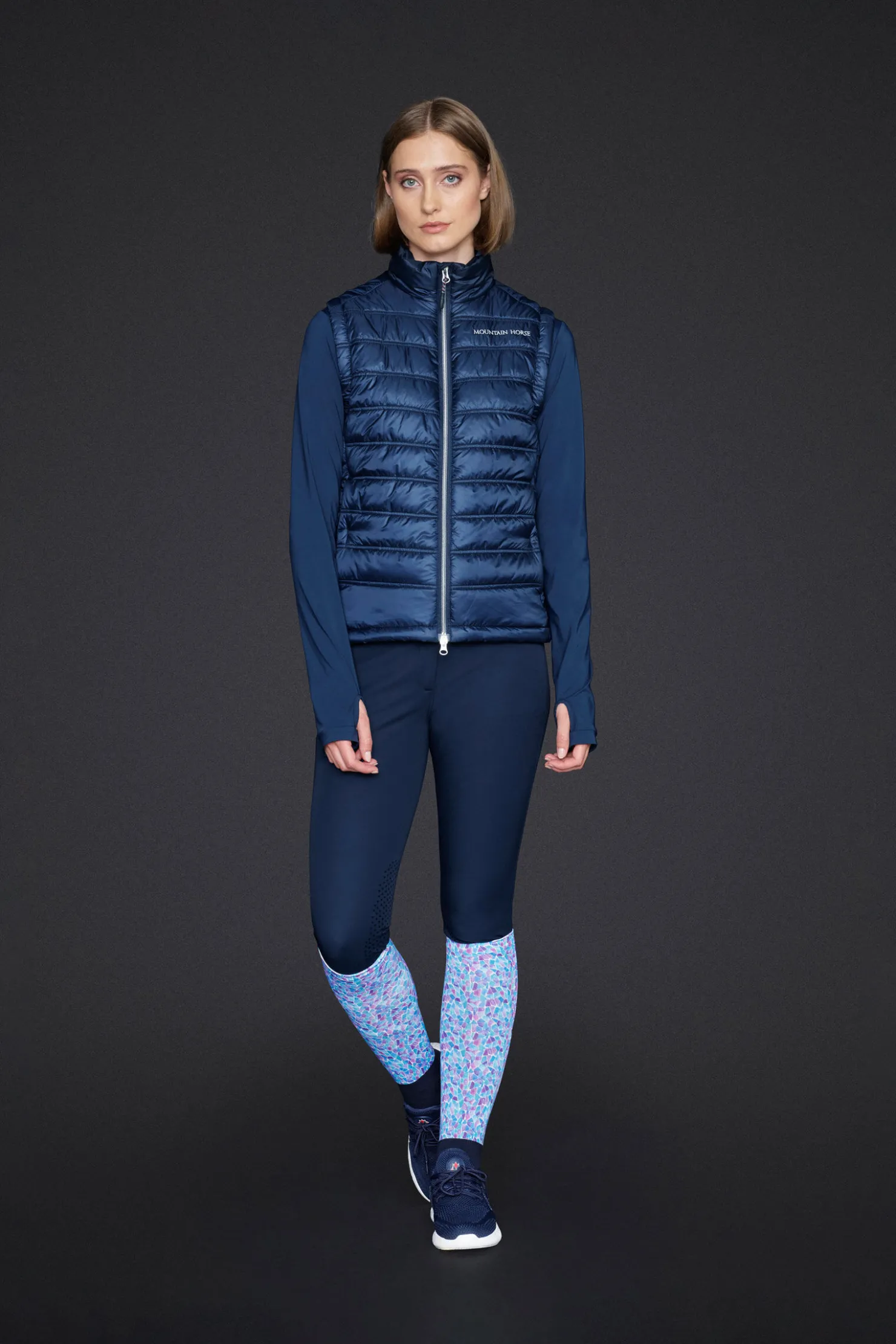 Best mountainhorse Mountain Horse Star unisex vest DB/AB