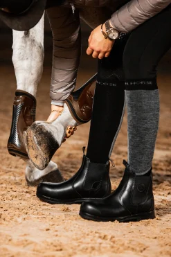 Discount mountainhorse Mountain Horse XTR Lite Protective Jodhpur Støvler med Aluminiums Tåhette Black