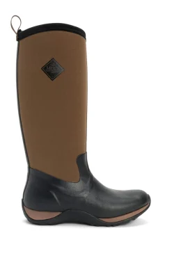 Outlet muckboots Muck Boot Arctic Adventure dame støvler Black/Brown