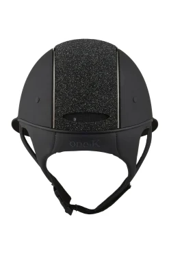 Sale onek Avance Matt Glitter Chrome ridehjelm Black