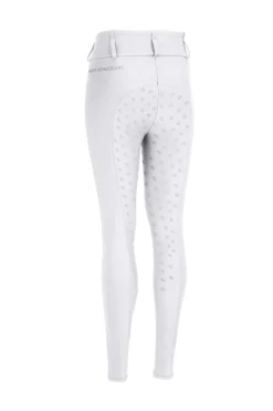 Discount pikeur Athleisure Barne Ridebukser Fullgrip White