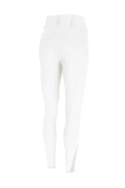 Discount pikeur Candela hvit helforsterket ridebukse med grip WH/AB