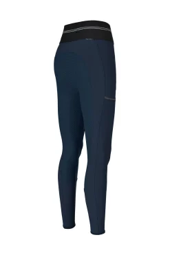 Online pikeur Gia Athleisure II Helforsterkede ridebukser med grip DB/AB