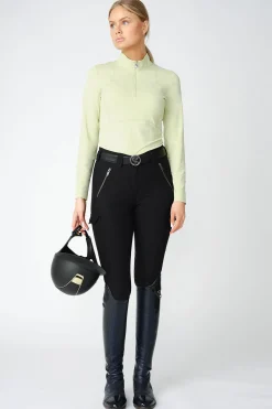 New psofsweden PS of Sweden Adele langermet genser, baselag til dame Green