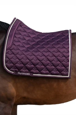 Discount psofsweden PS of Sweden Hjerte Dressursadelunderlag Plum