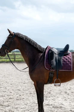 Discount psofsweden PS of Sweden Hjerte Dressursadelunderlag Plum