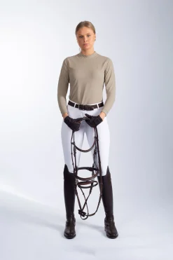 New psofsweden PS of Sweden Louise langermet genser, baselag til dame MoonRockgrey