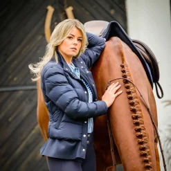 psofsweden PS of Sweden Paisley jakke, dame DB/AB