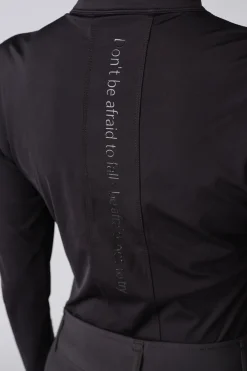 Clearance psofsweden PS of Sweden Toska Langermet teknisk skjorte for kvinner Black