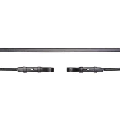 New schockemohle Schockemöhle Sports Double runde tøyler, tøyler til Double Bridle Black/Silver