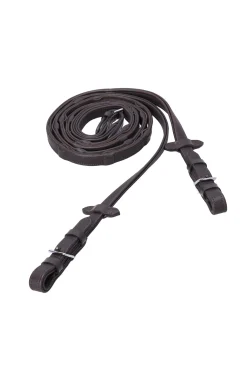 Outlet schockemohle Schockemöhle Sports Durasoft Tøyler med grip brede (18 mm) darkbrown/silver