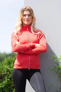 schockemohle Schockemöhle Sports Isabella Style Lett jakke for kvinner Red