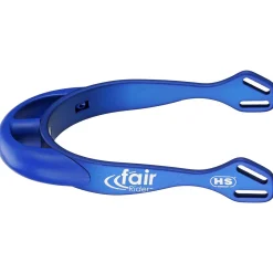 Discount sprenger FairRider aluminiumsporer med rund hals, 20 mm Blue/Blue