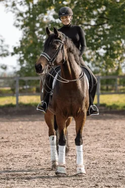 Hot sprenger Novocontact todelt bridonbitt, J. Sensogan 12 mm Ikkespesifisert