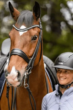 Hot sprenger Novocontact Weymouth 14mm Sensogan med 7cm rustfrie stålkjefter silver