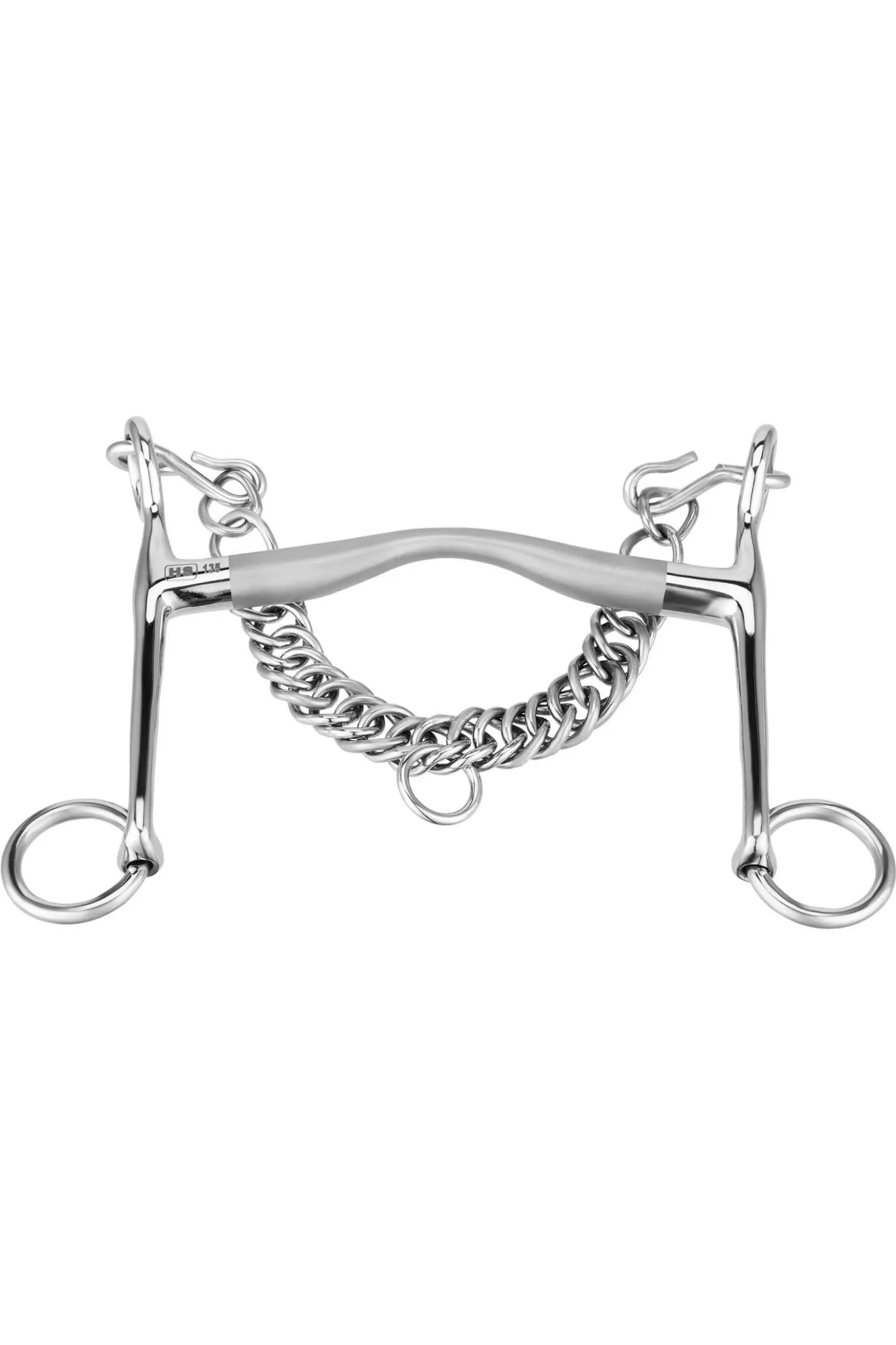 Sale sprenger Satinox kandarstang, 14 mm, 7 cm sjenkler Silver