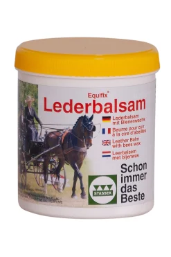 stassek Equifix Lærbalsam med Bivoks, 500 ml Yellow/Brown