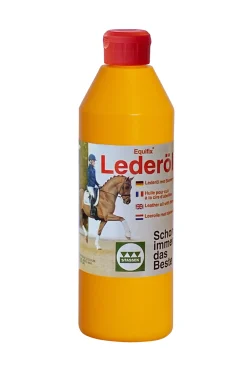 Online stassek Equifix Lærolje med Bivoks, 500 ml Brown