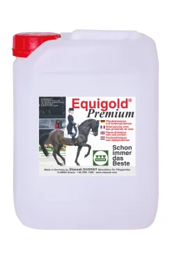 Hot stassek Equigold Premium Hestesjampo, 5 liters Yellow