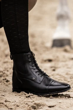 Discount suedwindfootwear Suedwind Florentina Back Zip Lace jodhpursko black