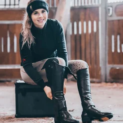 Clearance suedwindfootwear Suedwind Footwear Advanced II BZ Lace Soft Jodhpur Boots Black